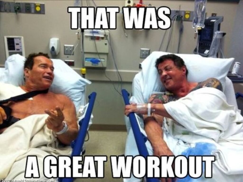 Gym meme - That was a great workout